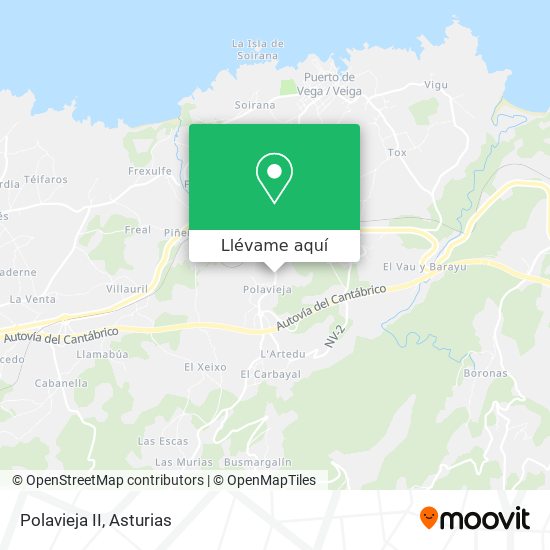 Mapa Polavieja II