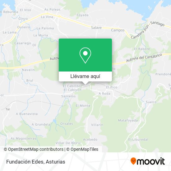 Mapa Fundación Edes