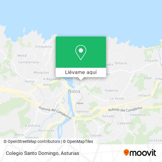 Mapa Colegio Santo Domingo