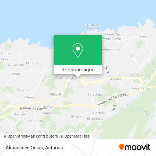 Mapa Almacenes Oscar