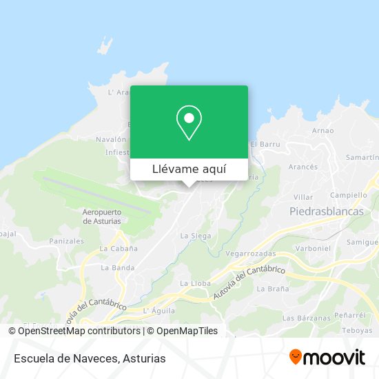 Mapa Escuela de Naveces