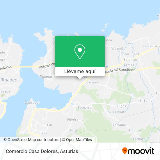 Mapa Comercio Casa Dolores