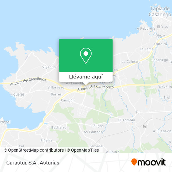 Mapa Carastur, S.A.