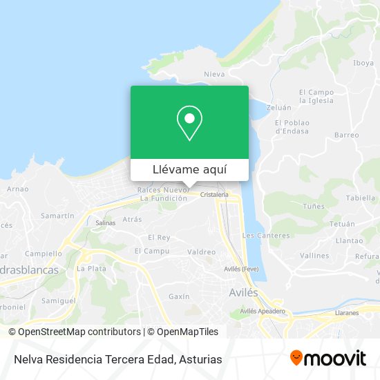 Mapa Nelva Residencia Tercera Edad