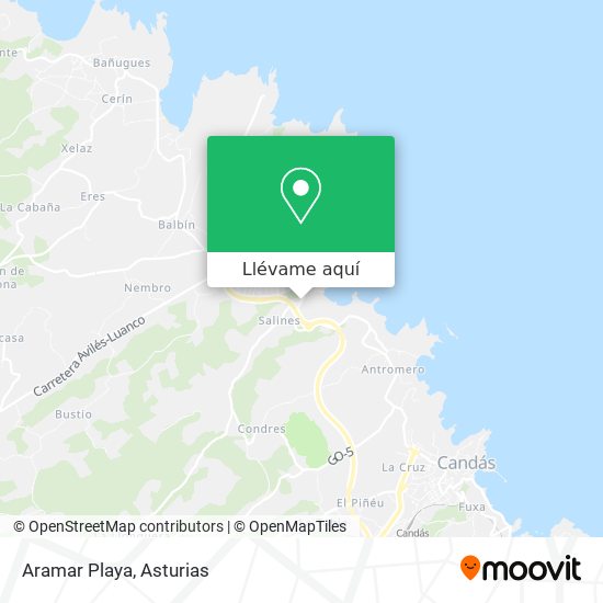 Mapa Aramar Playa