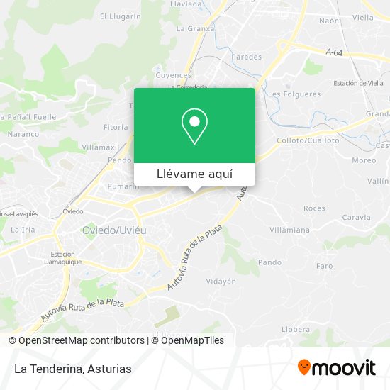 Mapa La Tenderina