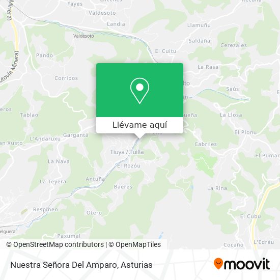 Mapa Nuestra Señora Del Amparo