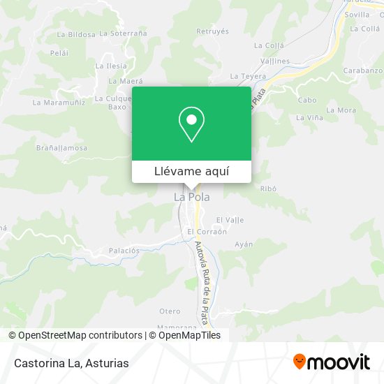 Mapa Castorina La