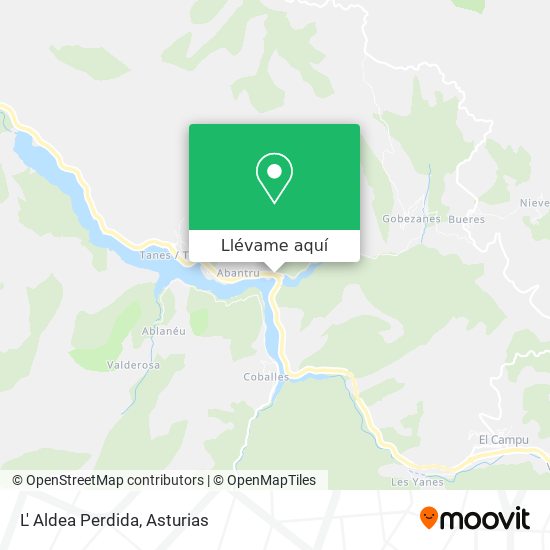 Mapa L' Aldea Perdida