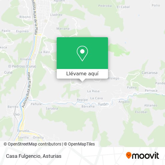 Mapa Casa Fulgencio
