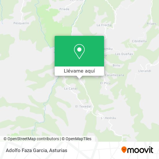 Mapa Adolfo Faza Garcia