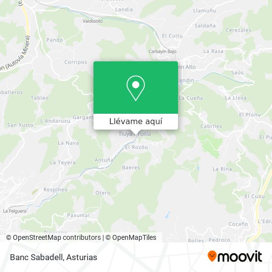 Mapa Banc Sabadell