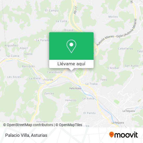 Mapa Palacio Villa