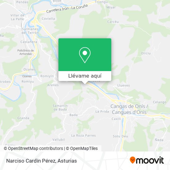 Mapa Narciso Cardín Pérez