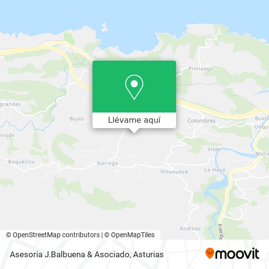 Mapa Asesoria J.Balbuena & Asociado