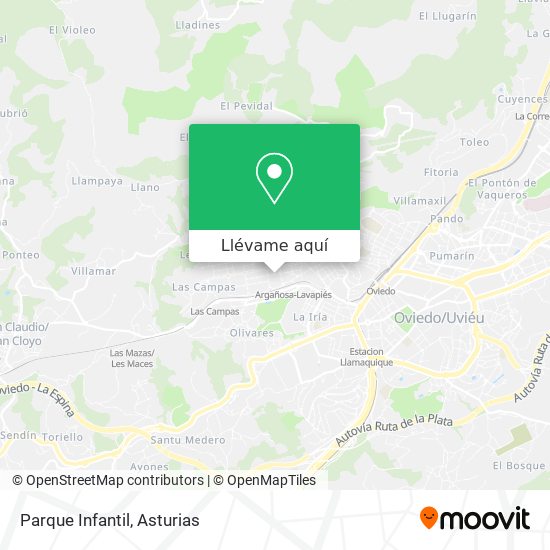 Mapa Parque Infantil