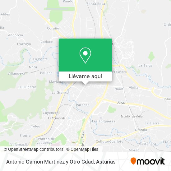 Mapa Antonio Gamon Martinez y Otro Cdad