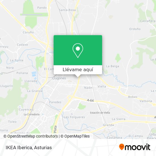 Mapa IKEA Iberica