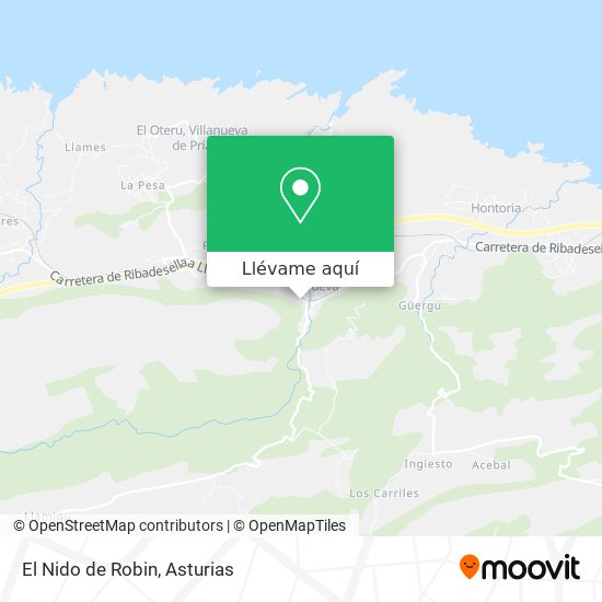 Mapa El Nido de Robin