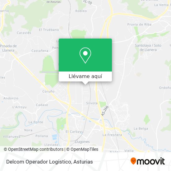 Mapa Delcom Operador Logistico