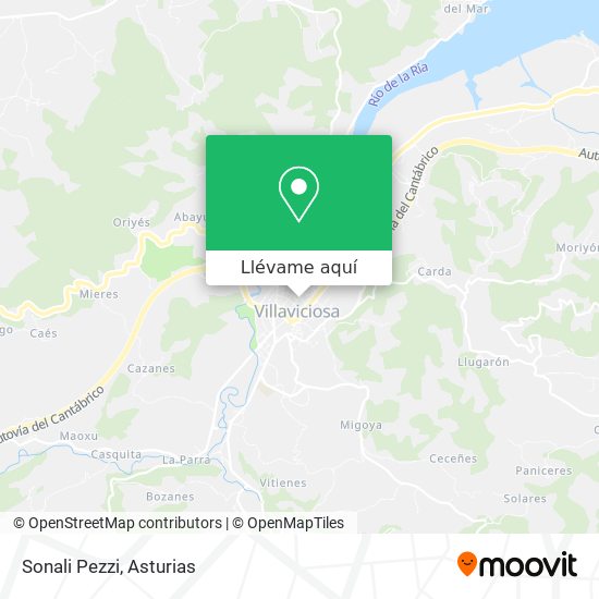 Mapa Sonali Pezzi