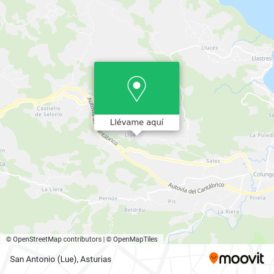Mapa San Antonio (Lue)