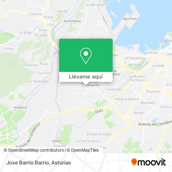 Mapa Jose Barrio Barrio