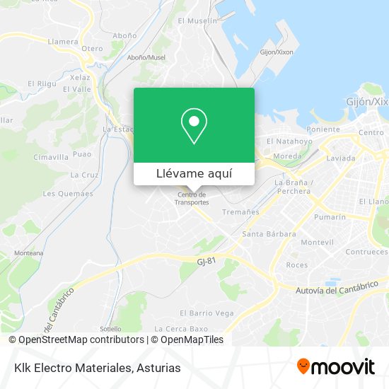 Mapa Klk Electro Materiales