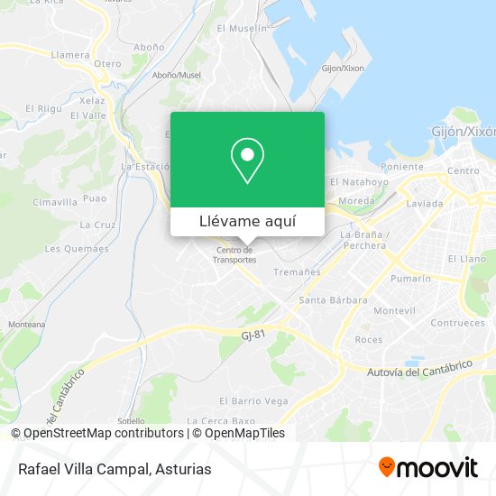 Mapa Rafael Villa Campal