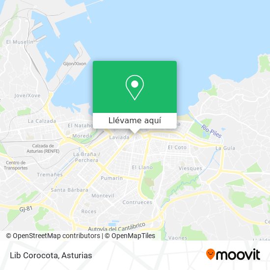 Mapa Lib Corocota