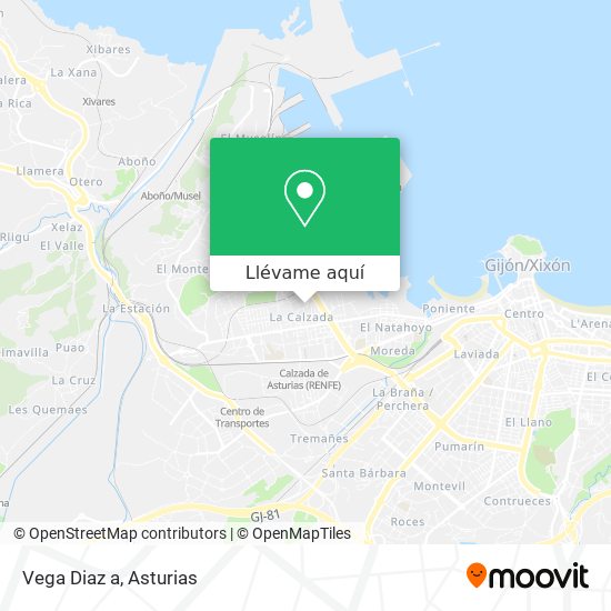 Mapa Vega Diaz a