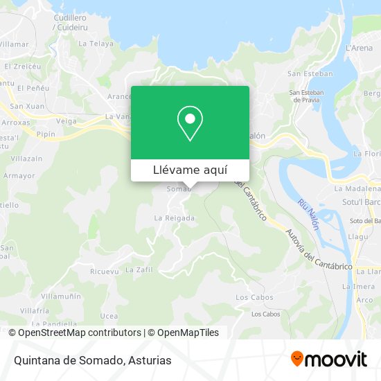 Mapa Quintana de Somado