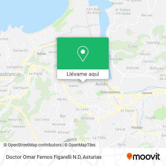 Mapa Doctor Omar Fernos Figarelli N.D