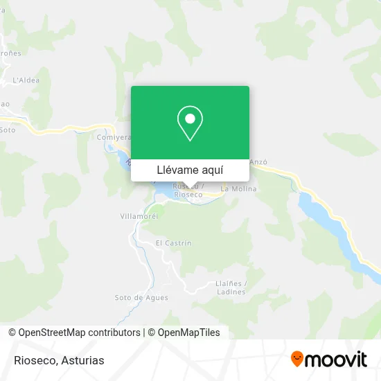 Mapa Rioseco