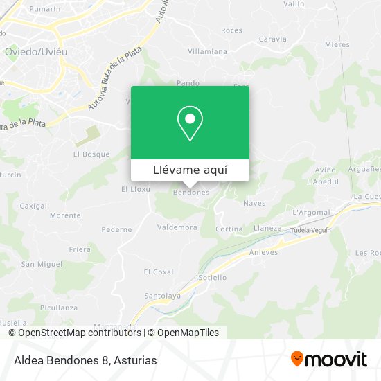 Mapa Aldea Bendones 8