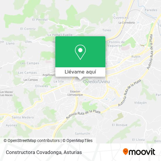 Mapa Constructora Covadonga