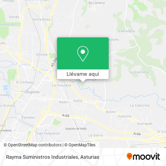 Mapa Rayma Suministros Industriales