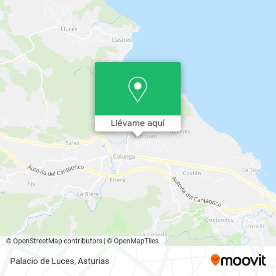 Mapa Palacio de Luces