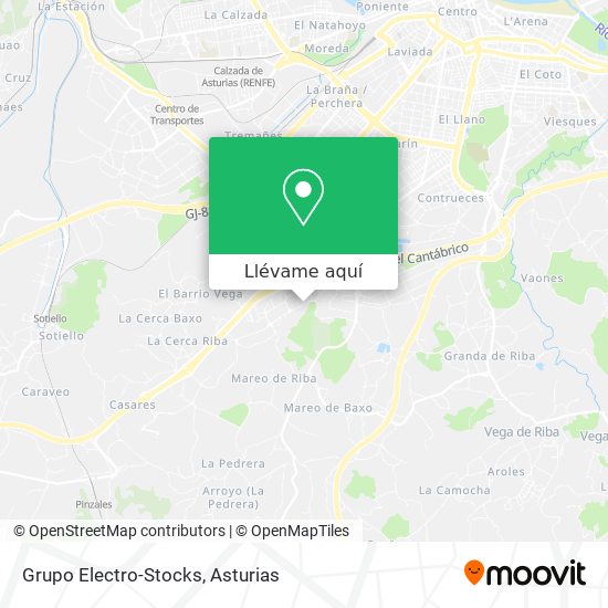 Mapa Grupo Electro-Stocks