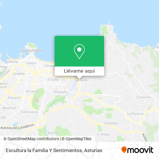 Mapa Escultura la Familia Y Sentimientos