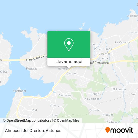 Mapa Almacen del Oferton