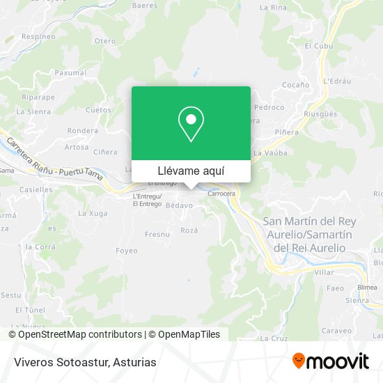 Mapa Viveros Sotoastur