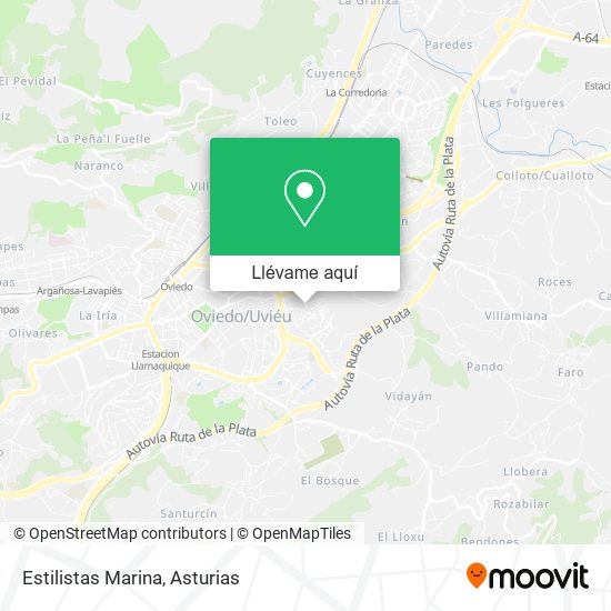 Mapa Estilistas Marina