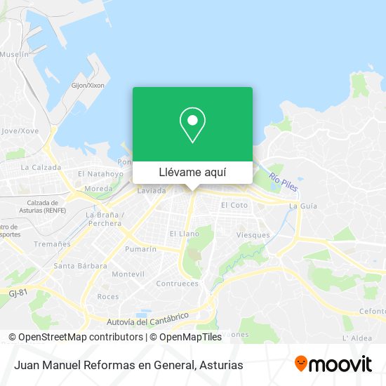 Mapa Juan Manuel Reformas en General
