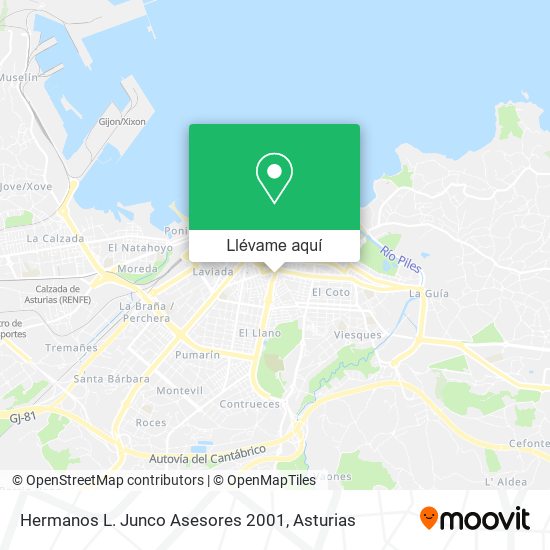 Mapa Hermanos L. Junco Asesores 2001