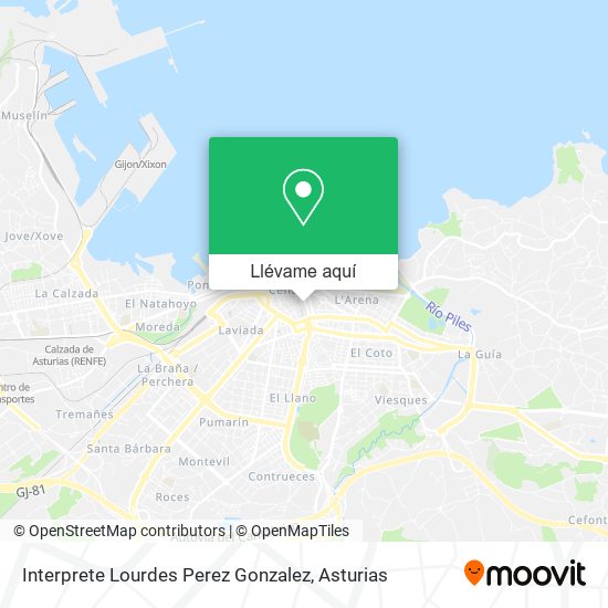 Mapa Interprete Lourdes Perez Gonzalez