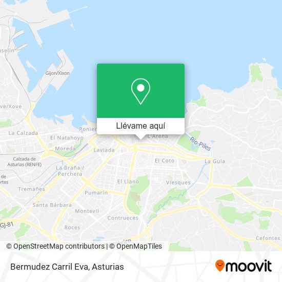 Mapa Bermudez Carril Eva