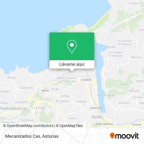 Mapa Mecanizados Cas