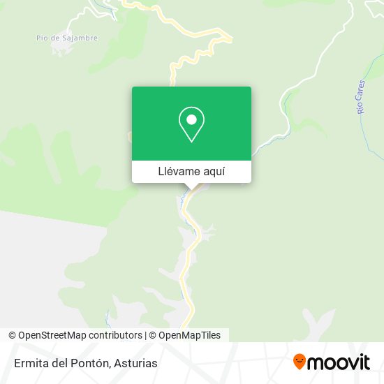 Mapa Ermita del Pontón