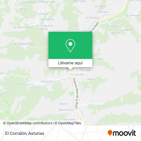 Mapa El Corralón